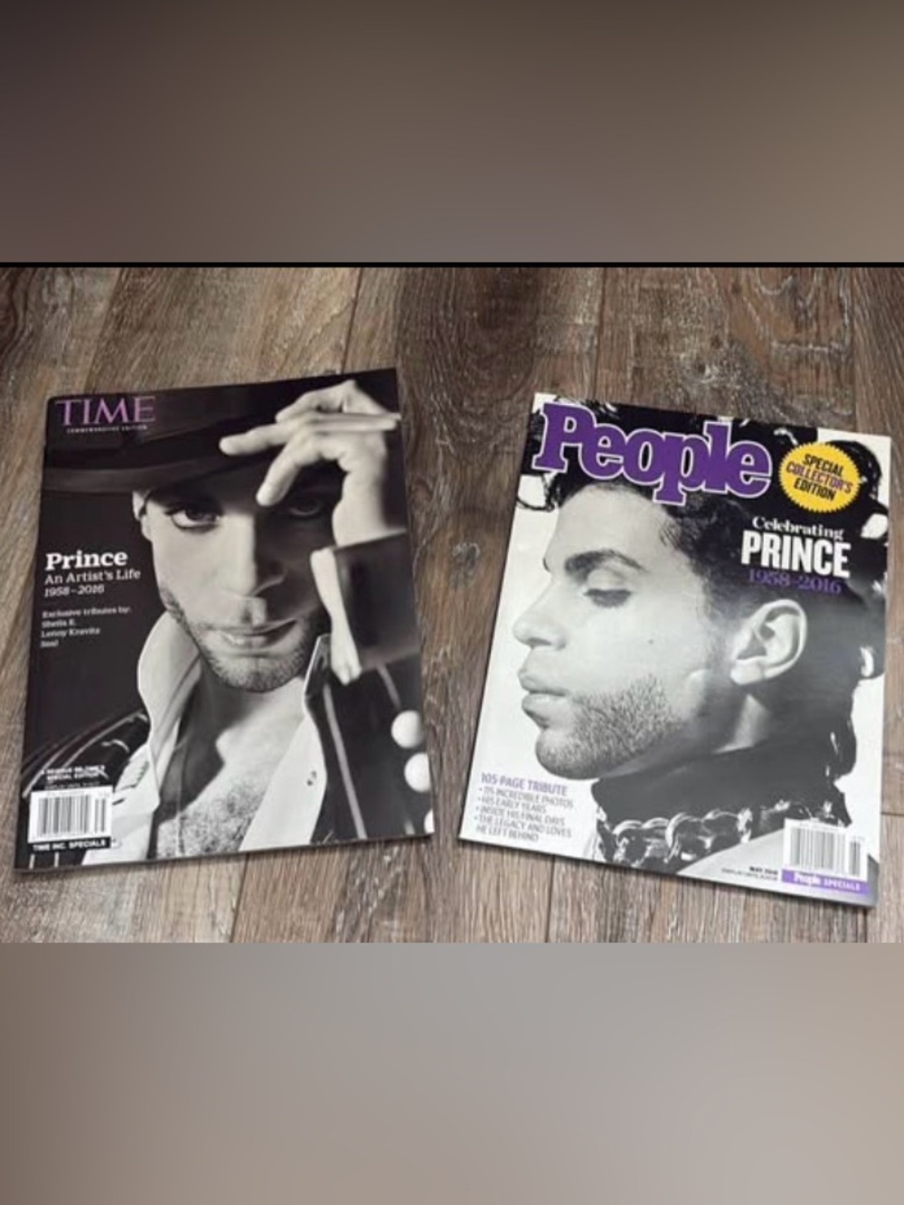 Prince memorial magazines